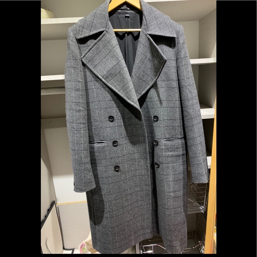AllSaints Men British Wool Coat